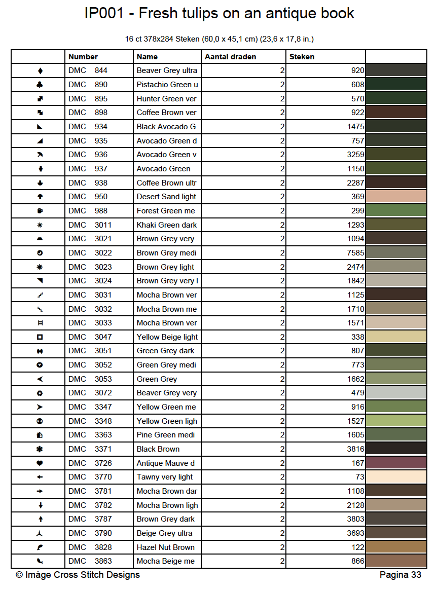 Imàge Fresh Tulips on an Antique Book IP001 - Image 4