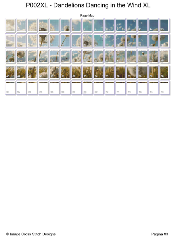 Imàge Dandelions Dancing in the Wind XL IP002XL - Image 4